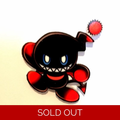 Sonic the Hedgehog - Chao -dark pin badge Sonic the Hedgehog - Chao -dark pin badge